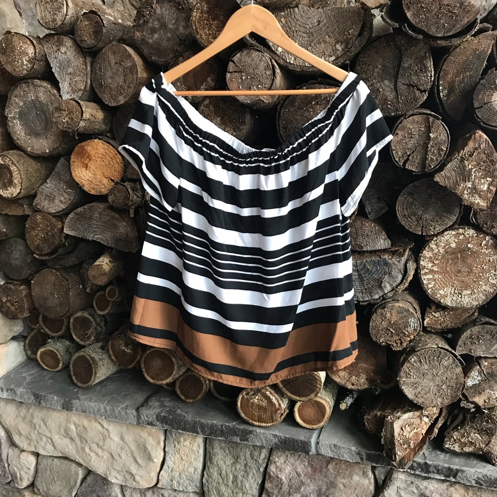 Michael Kors off-shoulder blouse
